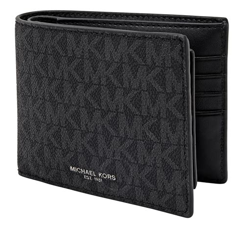 michael kors billfold wallet|michel Kors long men's wallet.